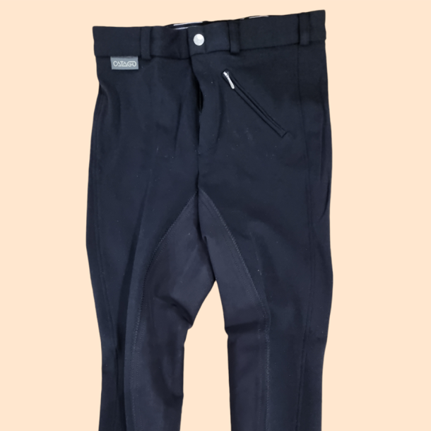 Catago Aachen Ridebukser polyester/bomuld brn/junior fullskind 
