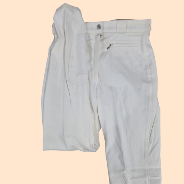 Pikeur Princesse Ridebukser microfiber med stofforstrkning p kn 80 hvid